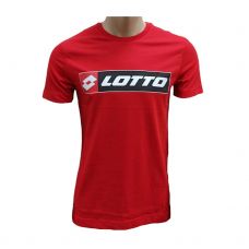 CAMISETA LOTTO LOGO ROJO