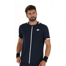 CAMISETA LOTTO TOP IV AZUL BLANCO