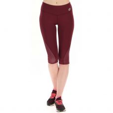 PANTALON LOTTO RUN FIT MID 3 MORADO MUJER