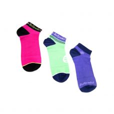 PACK 3 PARES CALCETINES BULLPADEL 2102 MULTICOLOR MUJER