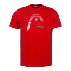 CAMISETA HEAD CLUB CARL ROJO