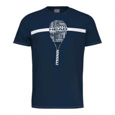 CAMISETA HEAD TYPO AZUL OSCURO