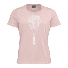 CAMISETA HEAD TYPO ROSA MUJER 814512 RS