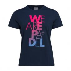 CAMISETA HEAD WAP BOLD AZUL MARINO MUJER