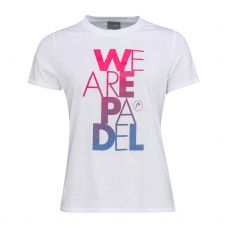 CAMISETA HEAD WAP BOLD BLANCO MUJER