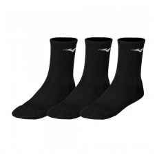 PACK DE 3 PARES DE CALCETINES MIZUNO TRAINING NEGRO