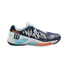 WILSON RUSH PRO 4 PARIS HOPE AZUL BLANCO WRS329800