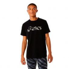 CAMISETA ASICS WILD CAMO TEE NEGRO