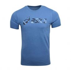 CAMISETA ASICS WILD CAMO TEE AZUL