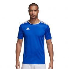 CAMISETA ADIDAS ENTRADA 18 AZUL BLANCO