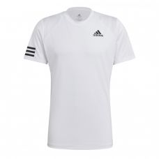 CAMISETA ADIDAS CLUB 3 STRIPES BLANCO NEGRO