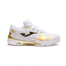 JOMA SLAM 22 WORLD PADEL TOUR CLAY BLANCO ORO MUJER TWPTLS2232P