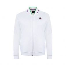 SUDADERA CON CREMALLERA LCS BLANCO MUJER