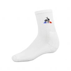 CALCETINES LE COQ SPORTIF LOGO BLANCO MUJER