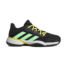 ADIDAS BARRICADE CLAY NEGRO VERDE JUNIOR HR1028