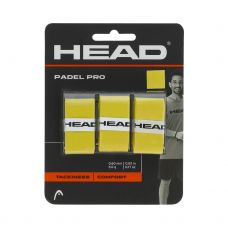 3 UNIDADES OVERGRIP HEAD PADEL PRO AMARILLO