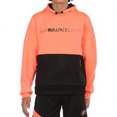 SUDADERA BULLPADEL IMBUI CORAL FLUOR