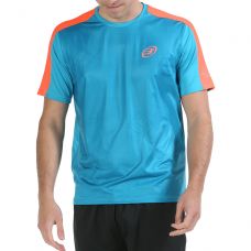 CAMISETA BULLPADEL MITAD TURQUESA