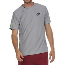 CAMISETA BULLPADEL LINDE GRIS MEDIO