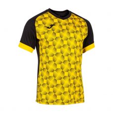 CAMISETA JOMA MANGA CORTA SUPERNOVA III NEGRO AMARILLO