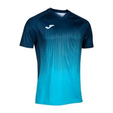 CAMISETA JOMA TIGER 4 TURQUESA NAVY