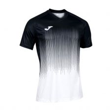 CAMISETA JOMA  TIGER 4 BLANCO NEGRO