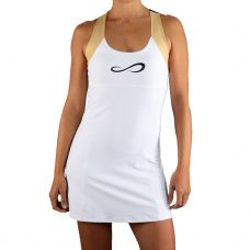 VESTIDO ENDLESS ICONIC BLANCO DORADO MUJER