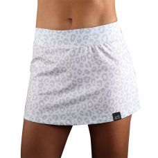 FALDA ENDLESS MINIMAL PRINT PANTER GRIS BLANCO MUJER