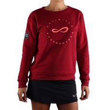 SUDADERA ENDLESS INNER BURDEOS MUJER