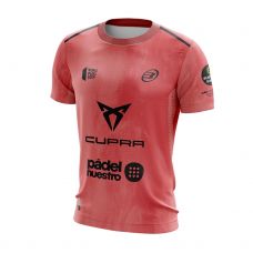 CAMISETA BULLPADEL MOARE TELLO CORAL