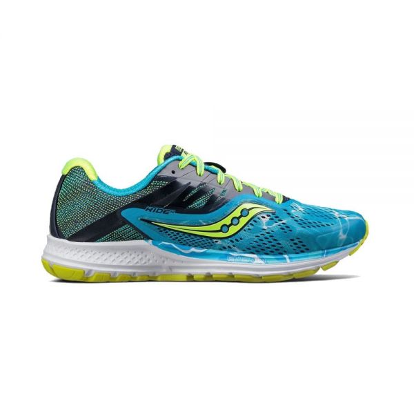 saucony ride hombre marron