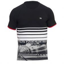 CAMISETA MANGA CORTA HG-FRAME NEGRO