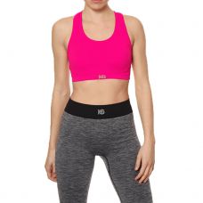 SUJETADOR DEPORTIVO HG SPORT DOUBLE LABEL FUCSIA