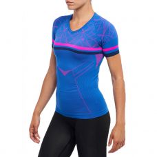 CAMISETA SHARP AZUL ROYAL MUJER