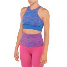 SUJETADOR DEPORTIVO HG SPORT DELIA ROSA AZUL MUJER