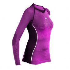 CAMISETA HG SPORT ORIGINAL NEGRO FUCSIA MUJER