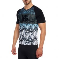 CAMISETA MANGA CORTA HG SPIKE NEGRO AZUL