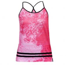 CAMISETA MICROPERFORADA HG SPORT SPIKE FUCSIA MUJER