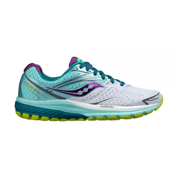 saucony ride 8 mujer blanco