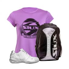 PACK VARLION V-ADV CLASS MUJER Y MOCHILA SIUX PLATA