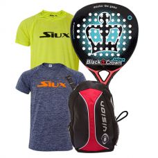 PACK BLACK CROWN SPIDER Y MOCHILA VISION ROJA