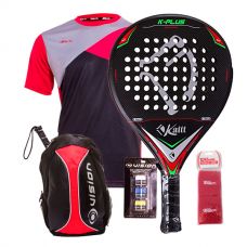 PACK KAITT K PLUS CONTROL, MOCHILA VISION Y CAMISETA SIUX