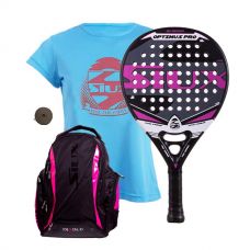 PACK SIUX OPTIMUS PRO FUCSIA Y MOCHILA SIUX DIABLO FUCSIA