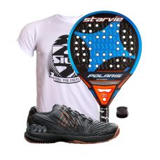 PACK STAR VIE POLARIS CARBON SOFT Y ZAPATILLAS WILSON