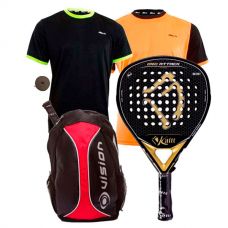 PACK KAITT ORO, MOCHILA SIUX Y 2 CAMISETAS SIUX