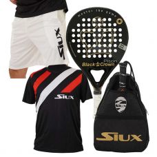 PACK BLACK CROWN PITON, BANDOLERA SIUX ORO, CAMISETA SIUX XTREME Y PANTALON SIUX ULTIMATE