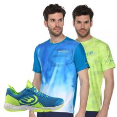 PACK BULLPADEL HACK KNIT 20V AZUL Y TEXTIL BULLPADEL