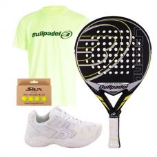 PACK BULLPADEL LEGEND LIMITED EDITION Y ZAPATILLAS SOFTEE