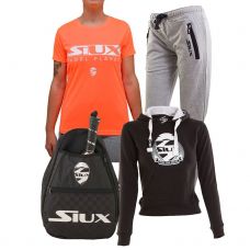 PACK EQUIPACION SIUX MUJER Y BANDOLERA SIUX S-BAG PLATA