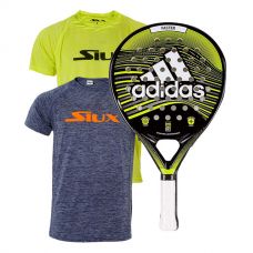 PACK ADIDAS FASTER GREEN 1.9 Y CAMISETAS SIUX